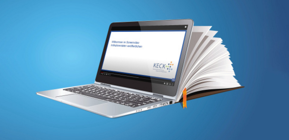 (© © Black Jack - stock.adobe.com) Laptop und Buch