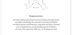 Projektorientiertes Lernen - Lernkonzept