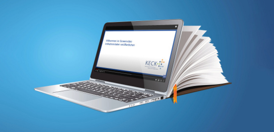 (© © Black Jack - stock.adobe.com) Laptop und Buch